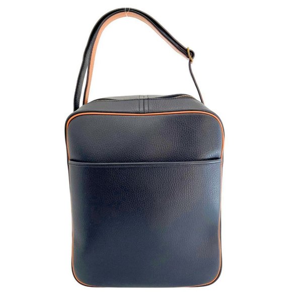 HERMES Victoria Shoulder Bag black/Brown Ardenne unisex - Picture 1 of 8